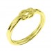 Χρυσό δαχτυλίδι ναυτικός κόμπος Κ14
